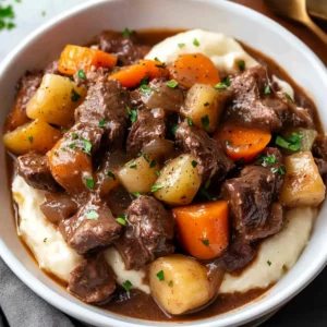 Crockpot Beef Bourguignon