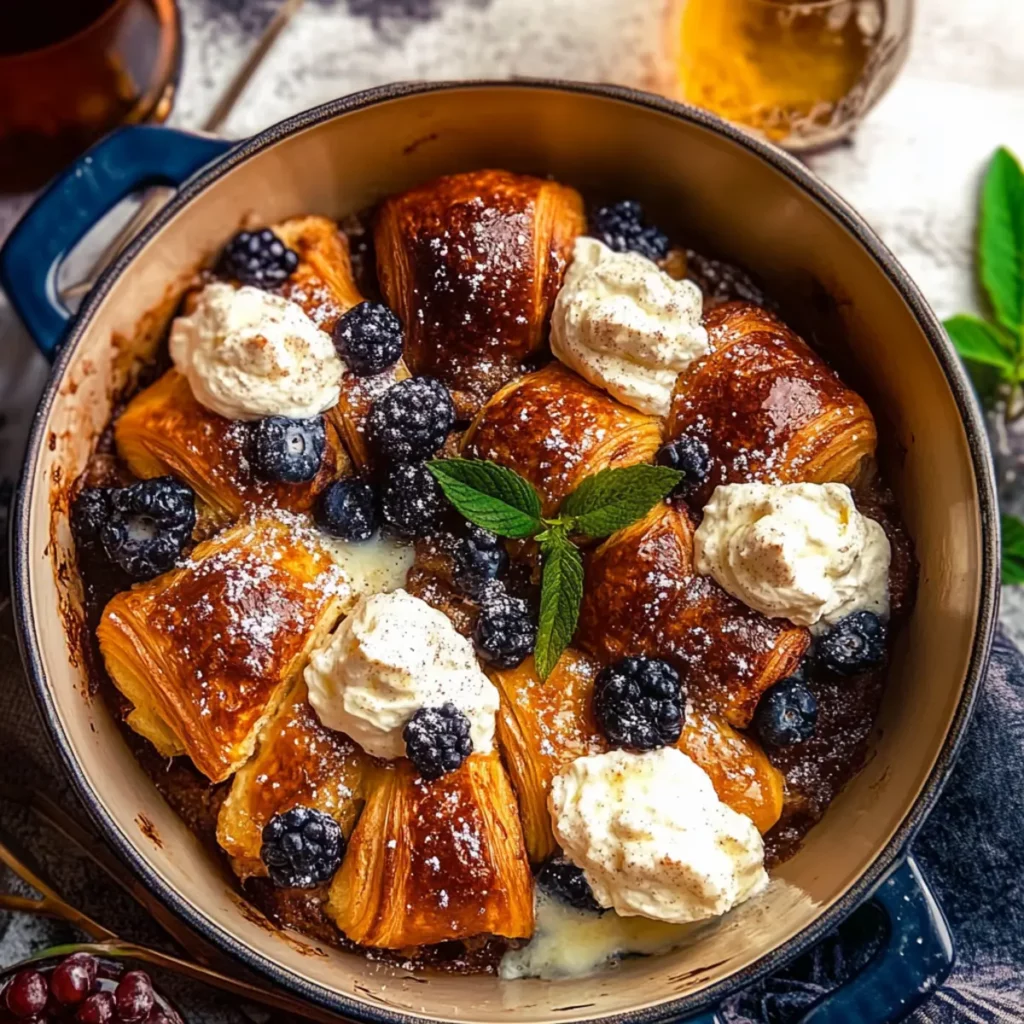 Croissant French Toast Casserole