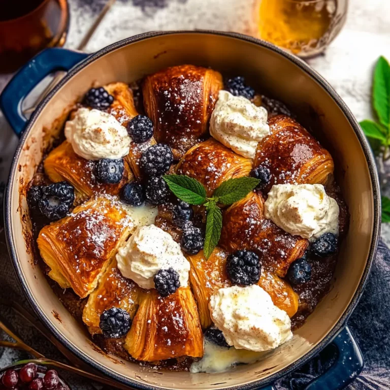 Croissant French Toast Casserole