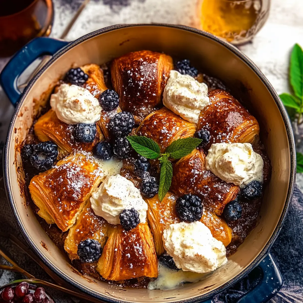 Croissant French Toast Casserole