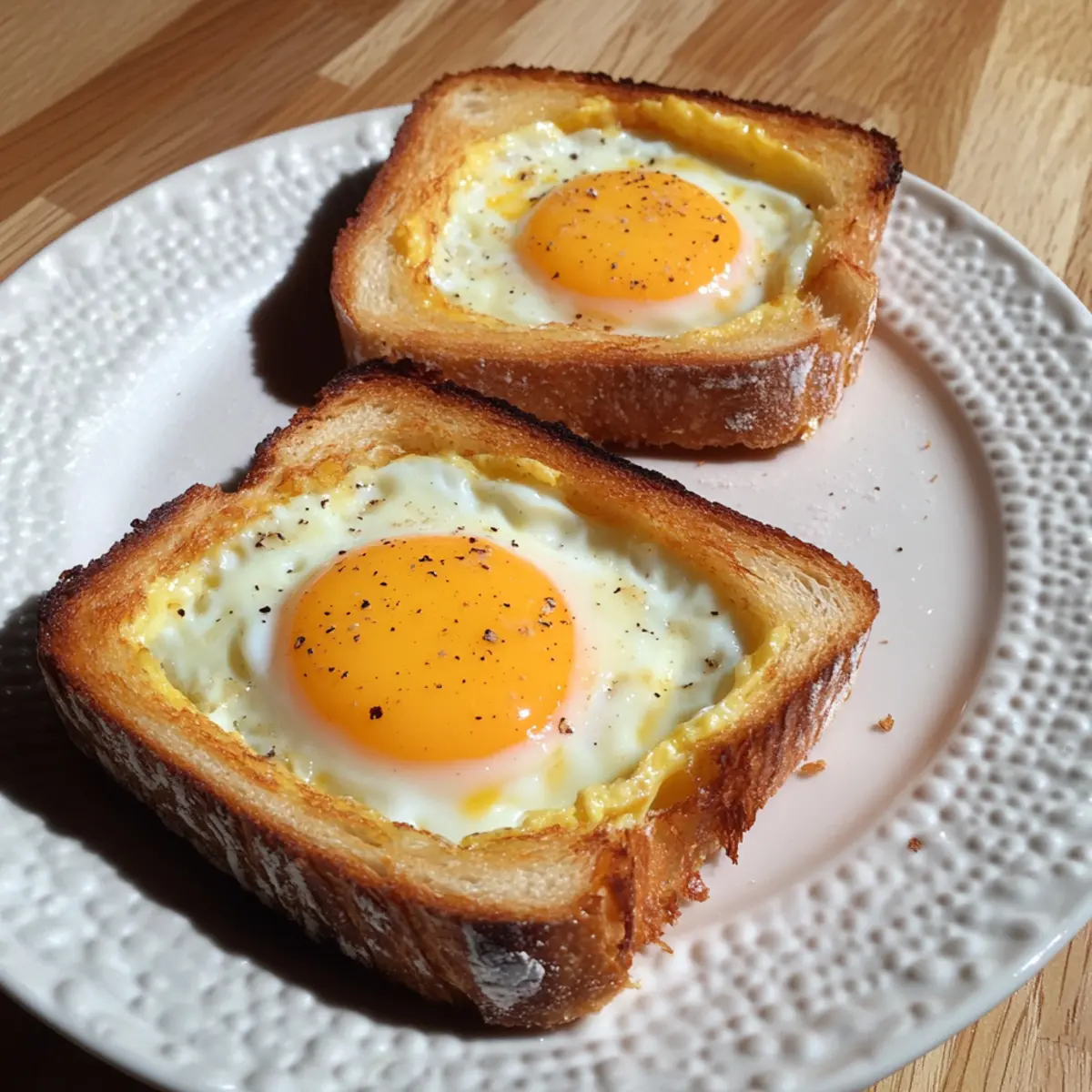 Easy Egg & Cheese Toasts