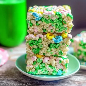 Lucky Charms Rice Krispie Treats
