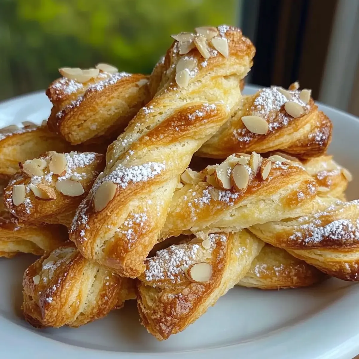 Almond Orange Ricotta Biscuit Twists