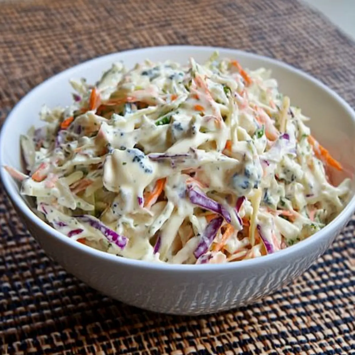 Blue Cheese Creamy Coleslaw