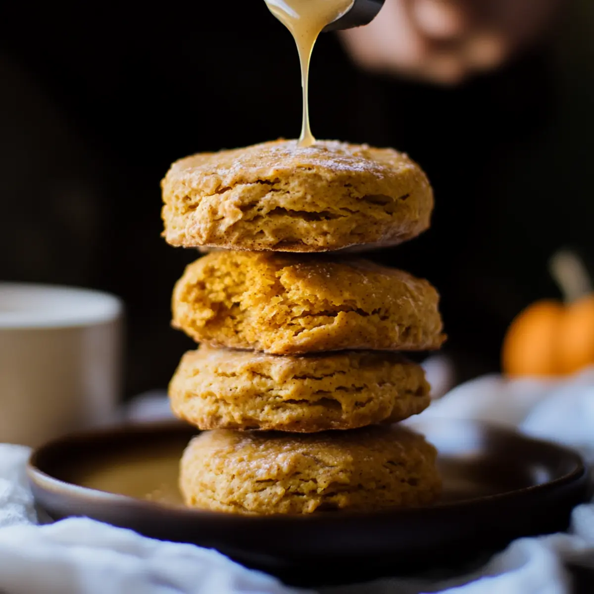 Pumpkin Cinnamon Biscuits