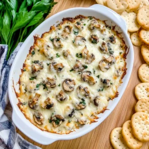 Stuffed Mushroom Dip