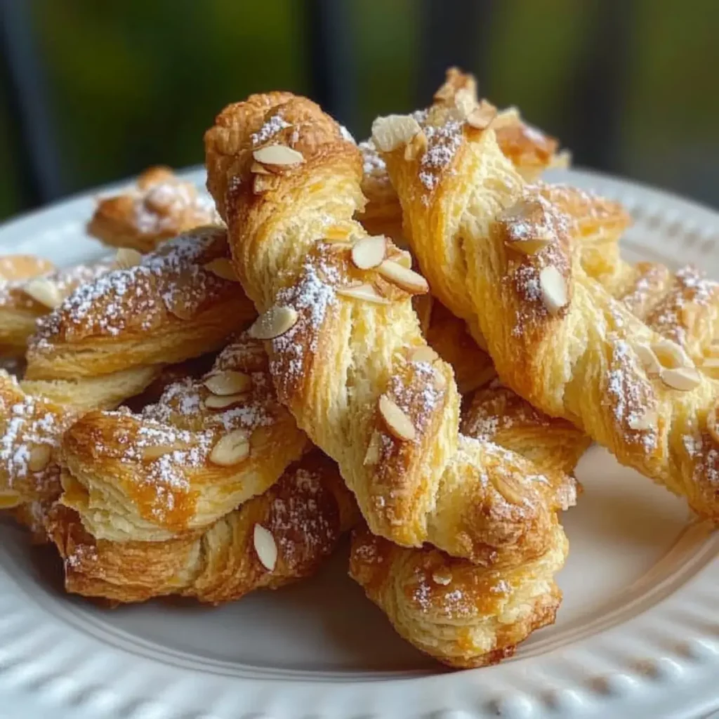 Almond Orange Ricotta Biscuit Twists