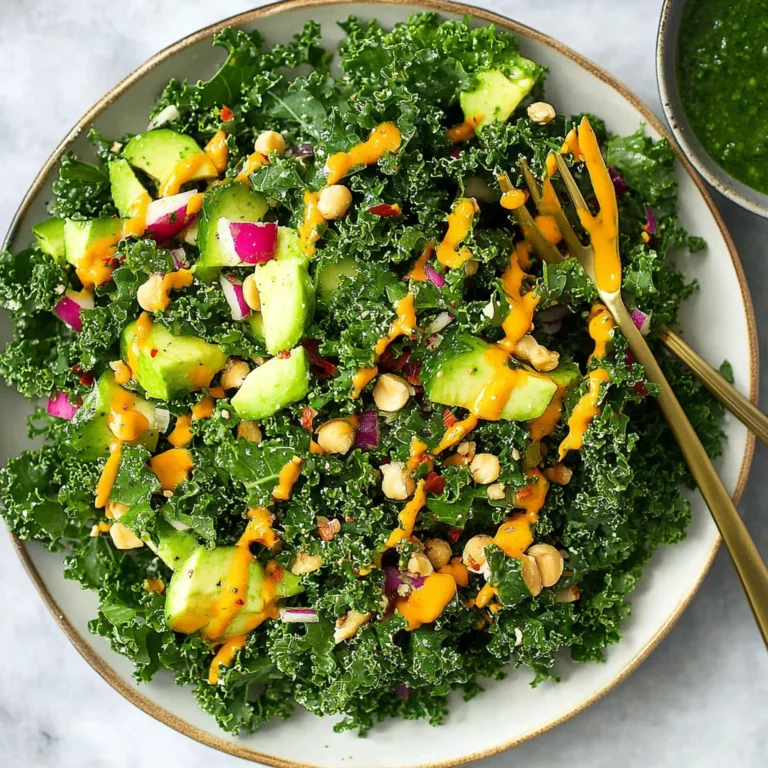 kale salad dressing: Zesty and Refreshing Delight