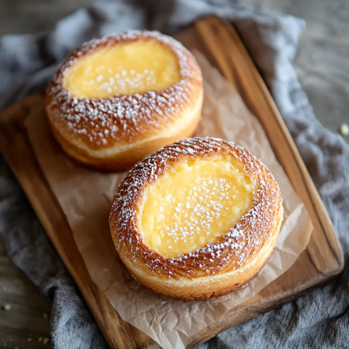 Pan Dulce Custard Bread