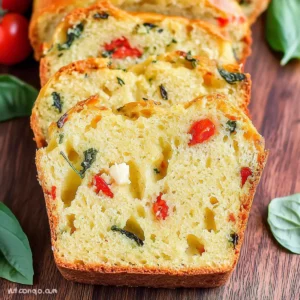 Caprese Quick Bread