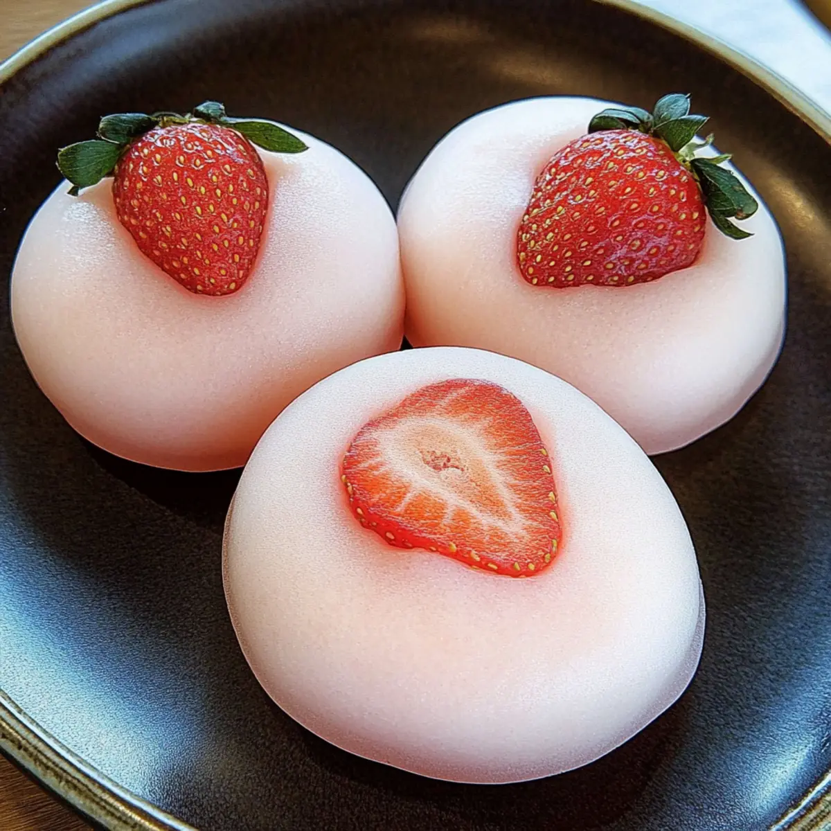 Delicious Strawberry Mochi Recipe