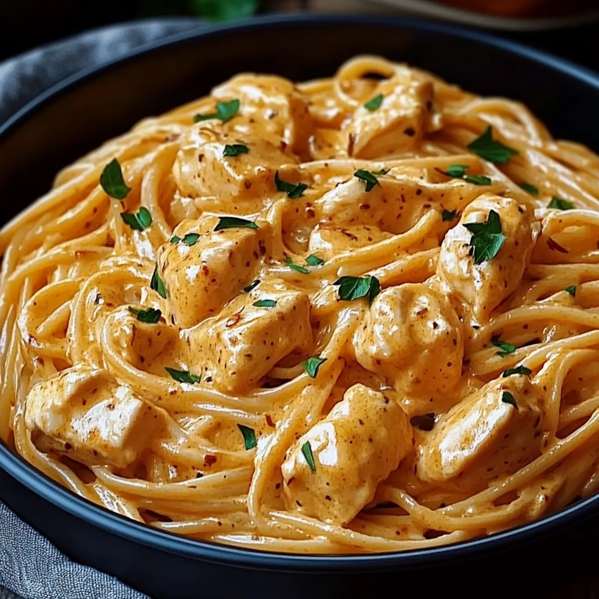Cowboy Butter Chicken Linguine