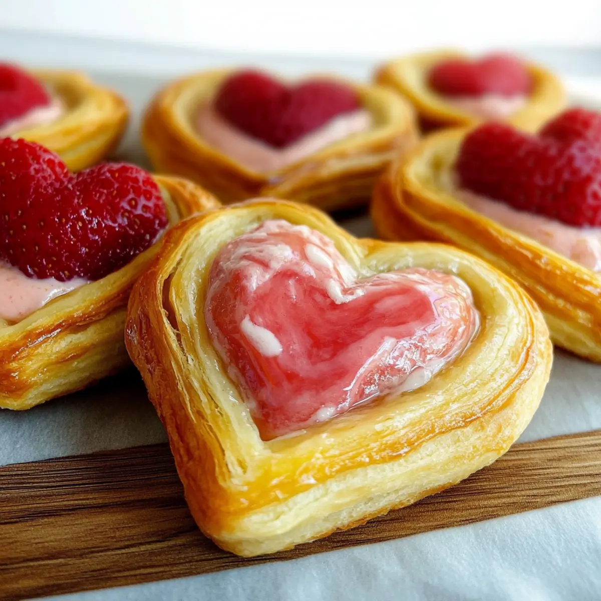 Valentine’s Day Cheese Danish