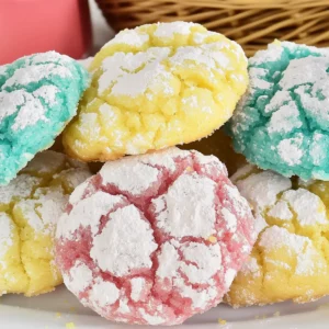 Lemon Crinkle Cookies