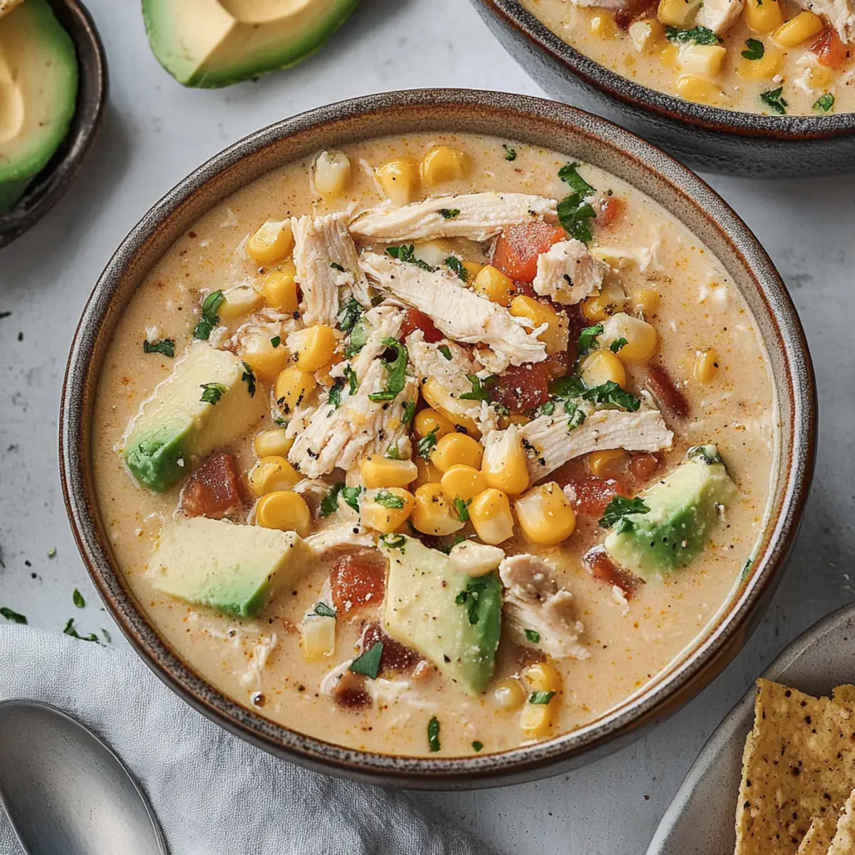 Street Corn Chicken Chili
