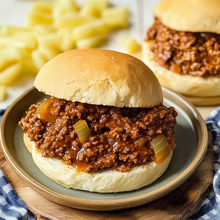 sloppy joes: Messy and Delicious Comfort Food Magic