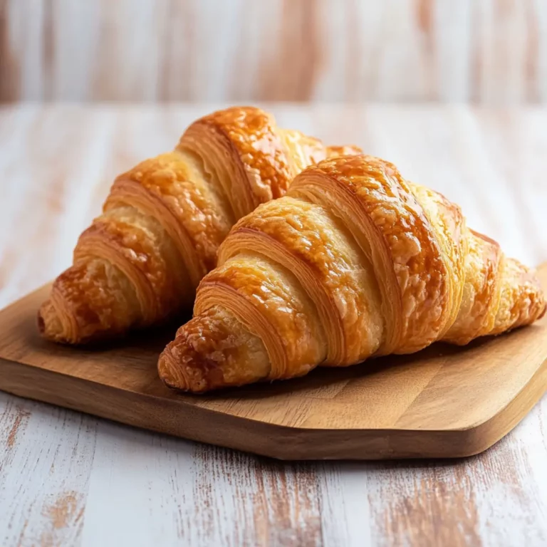 Classic Butter Croissants