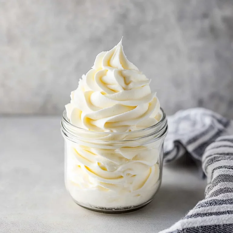 stabilized whipped cream frosting: Light and Dreamy Delight