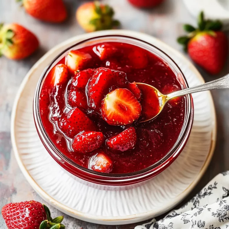 strawberry compote: Bursting with Sweet Summer Flavor