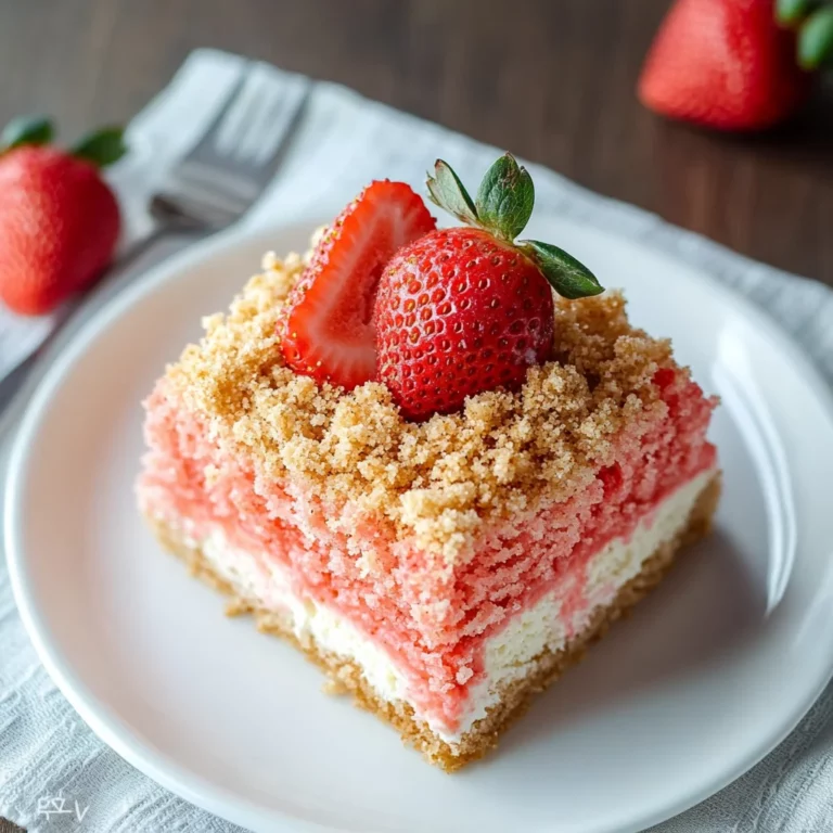 strawberry crunch cake: A Joyful Celebration of Flavor