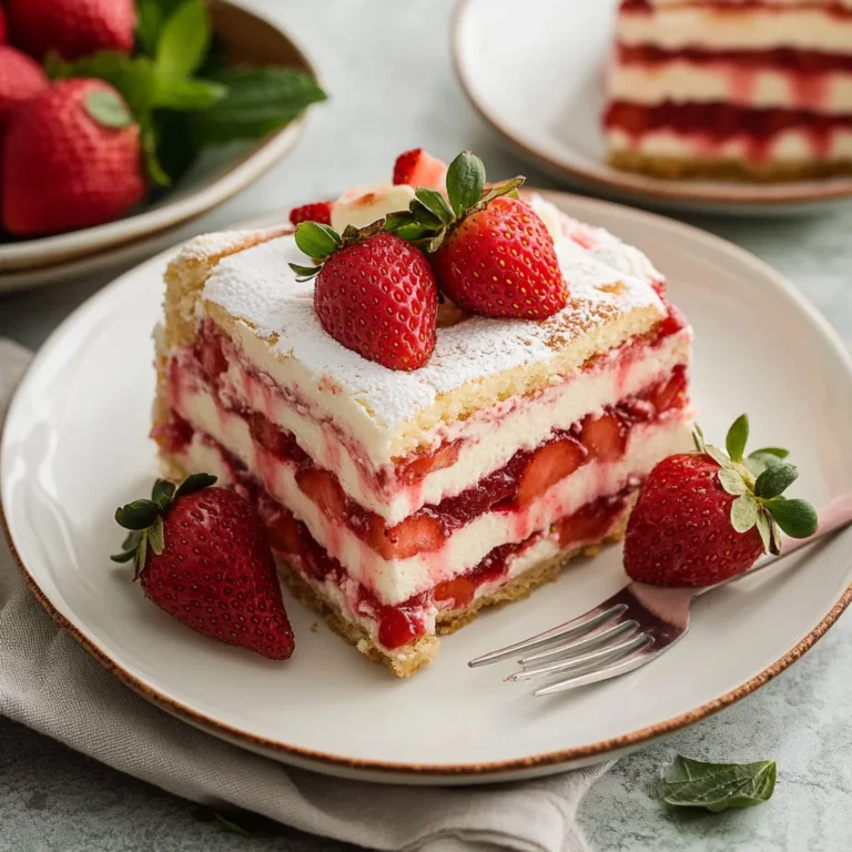 strawberry tiramisu: Indulgent Summer Delight