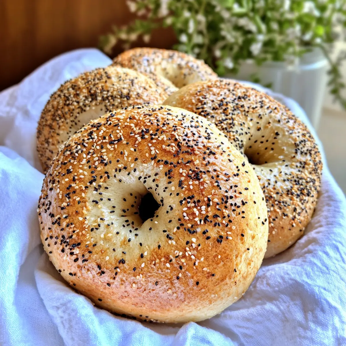 Homemade Everything Bagels