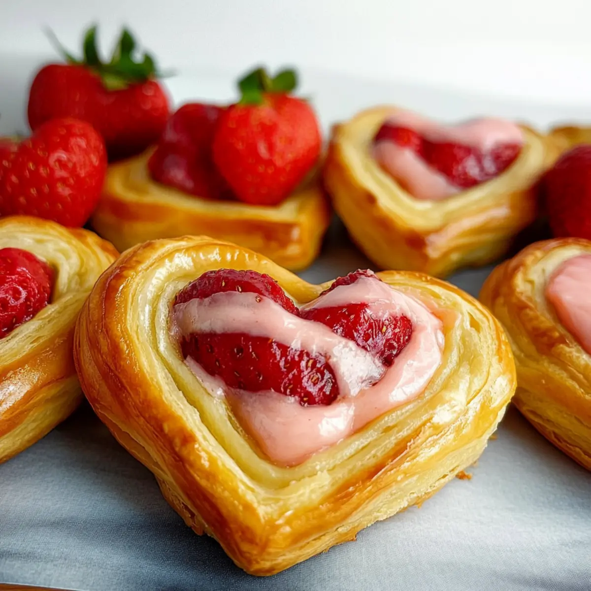 Valentine’s Day Cheese Danish