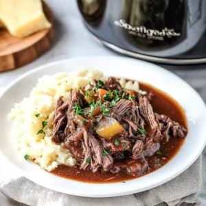 Slow Cooker Beef Manhattan