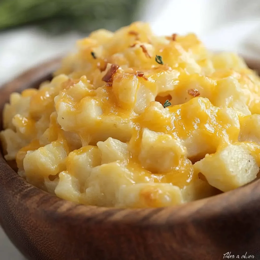 Crockpot Cheesy Potatoes