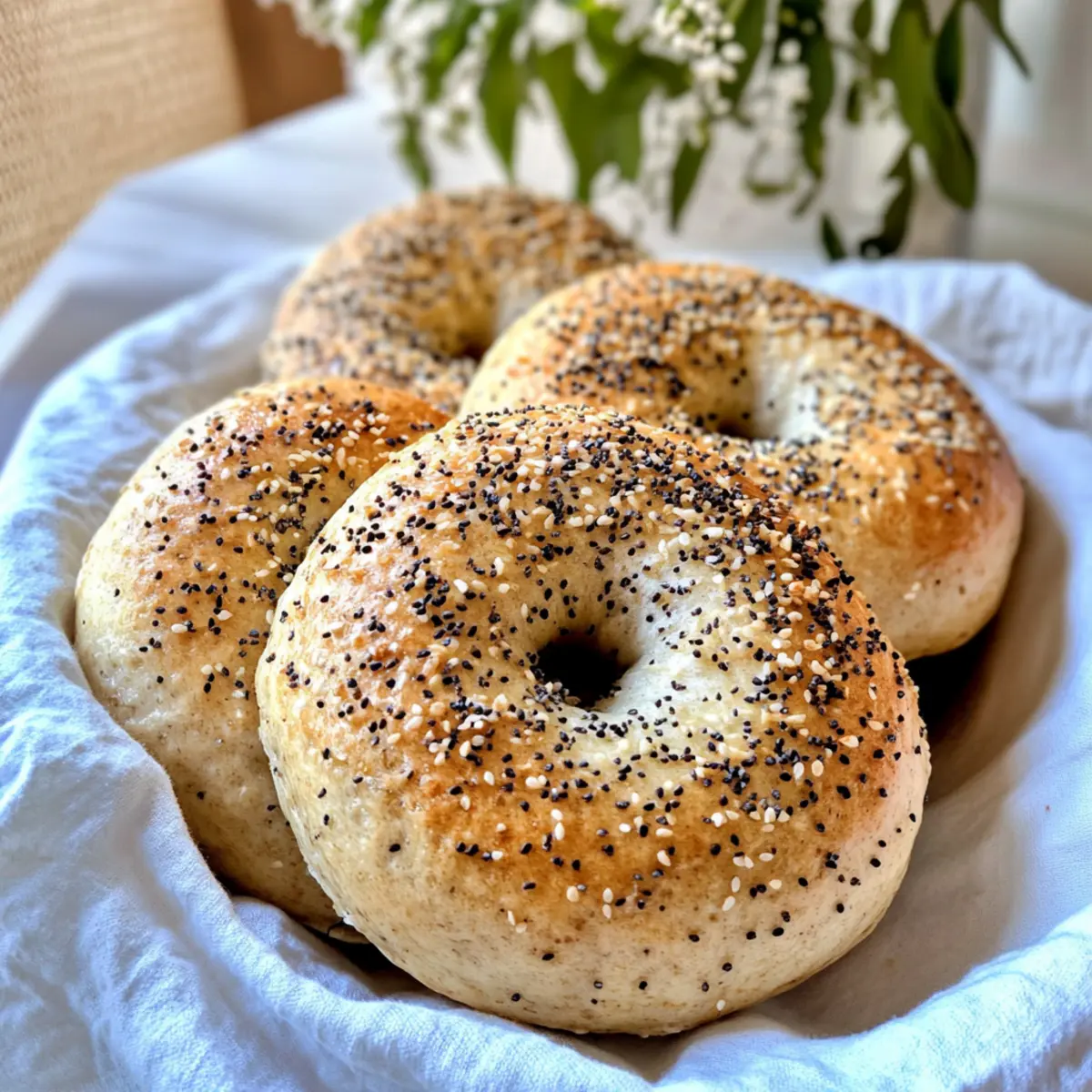 Homemade Everything Bagels