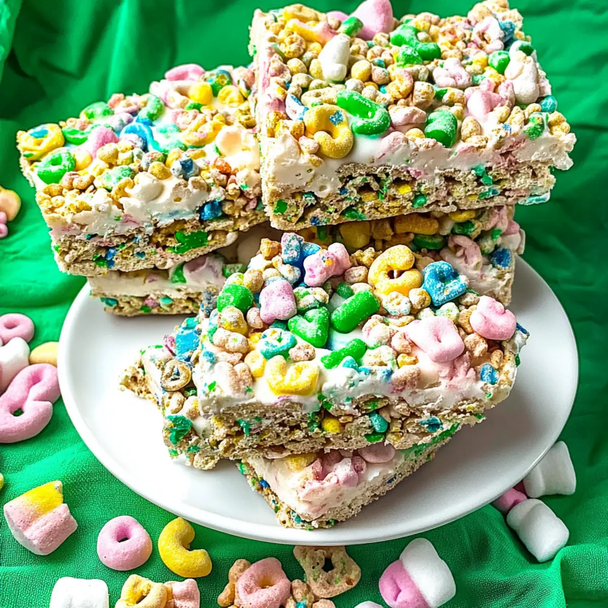 Lucky Charms Marshmallow Treats