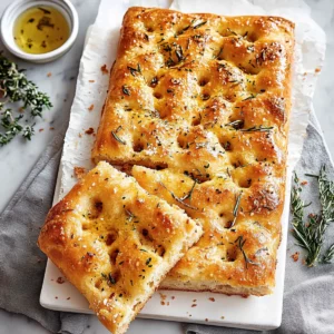 Easy Homemade Focaccia Bread