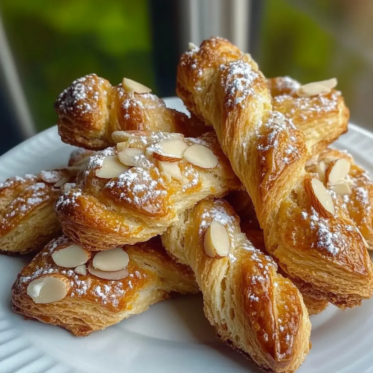 Almond Orange Ricotta Biscuit Twists