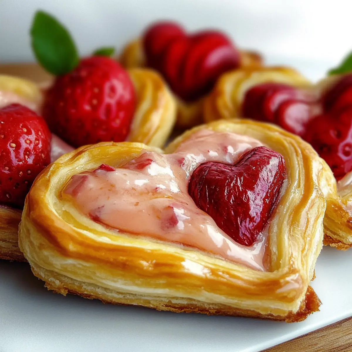 Valentine’s Day Cheese Danish