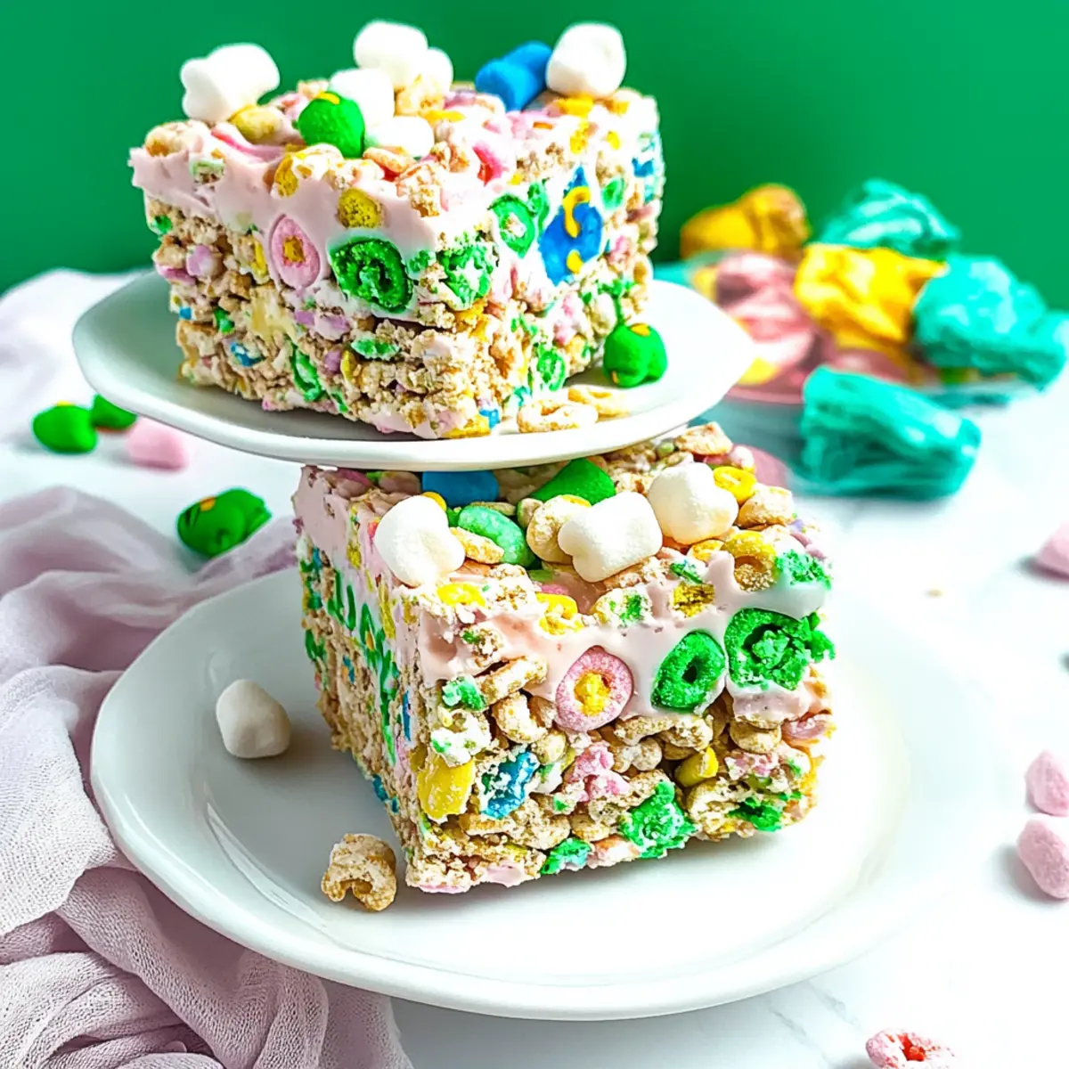Lucky Charms Marshmallow Treats