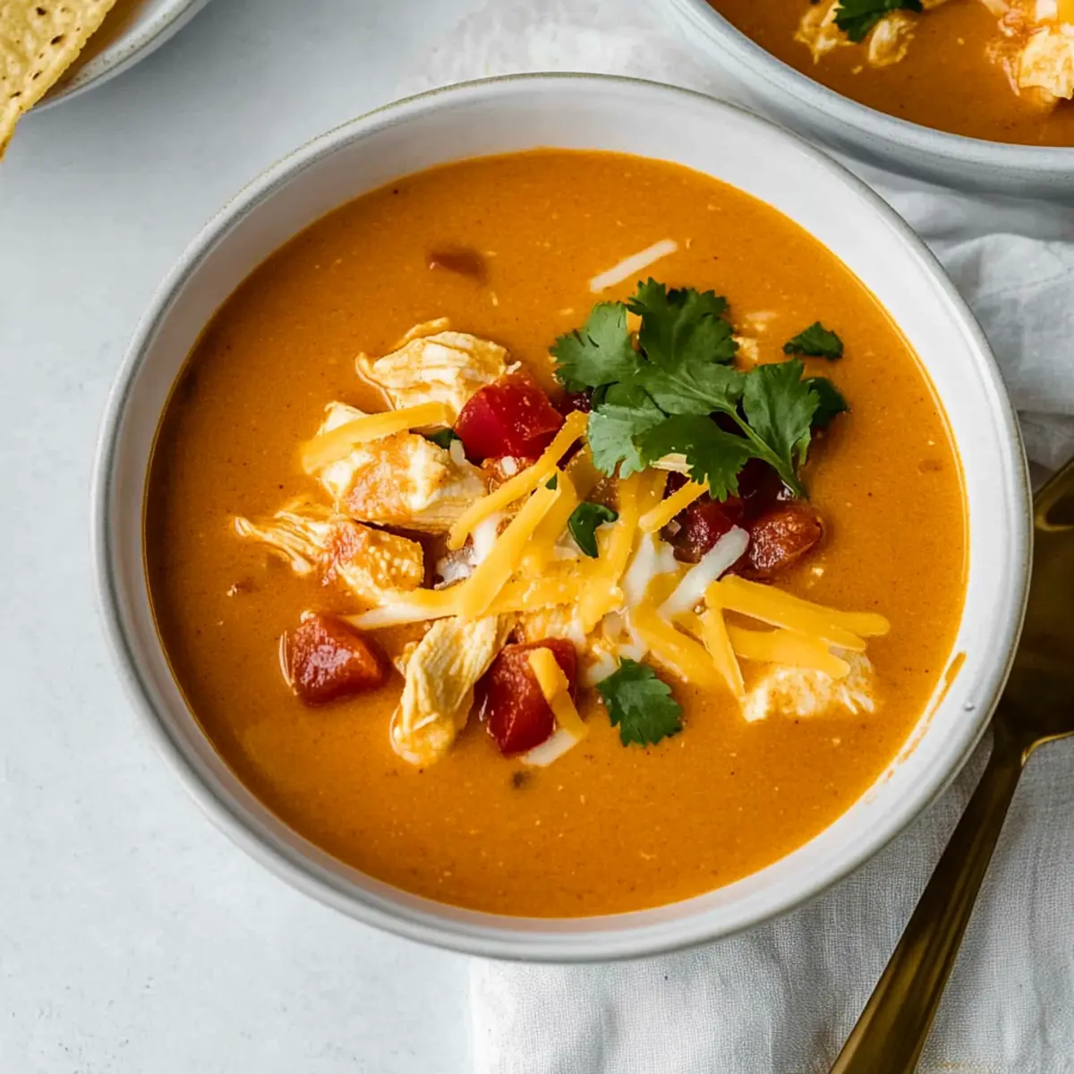 Chicken Enchilada Soup