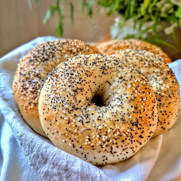 Homemade Everything Bagels