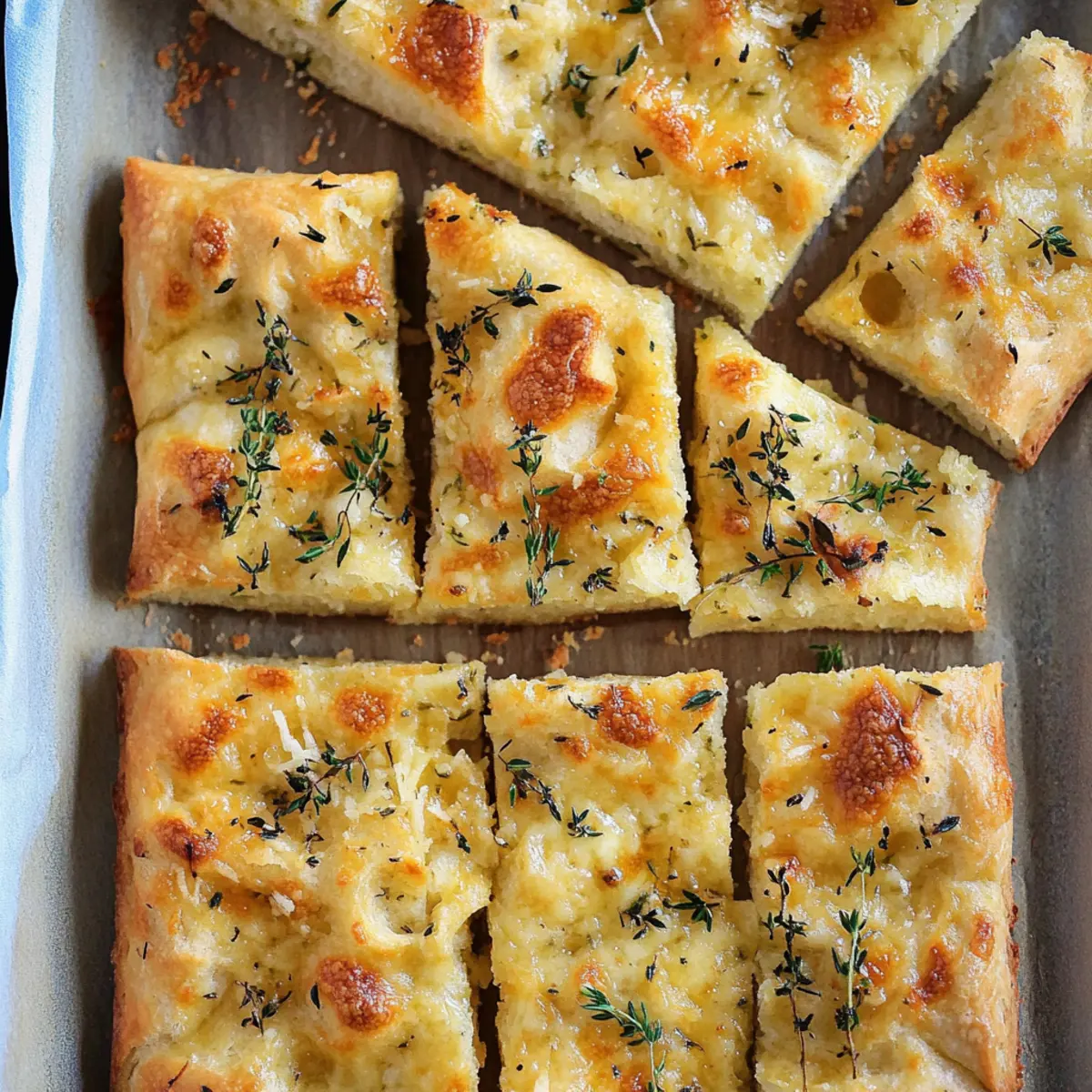 Gruyère & Thyme Focaccia