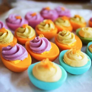 Colorful Deviled Eggs