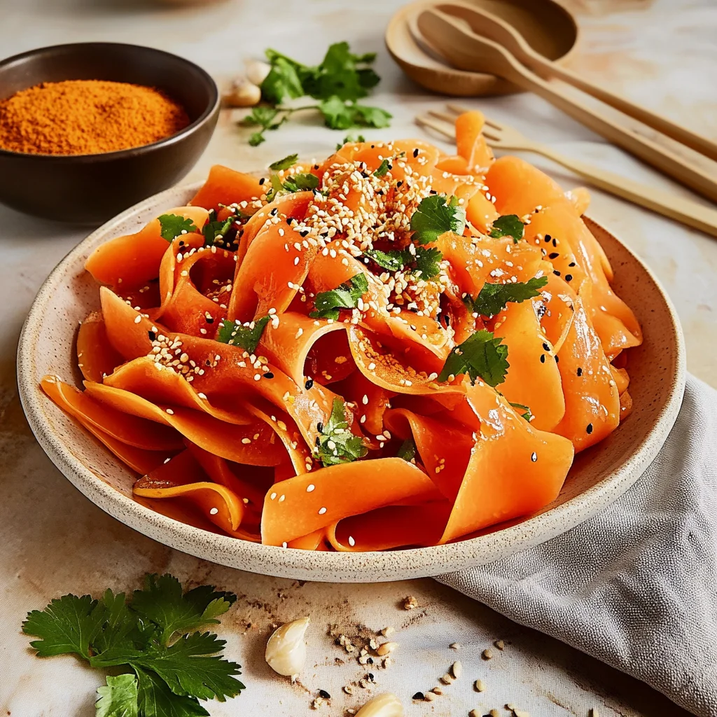 Asian Carrot Salad – Crisp & Tangy Delight Awaits!