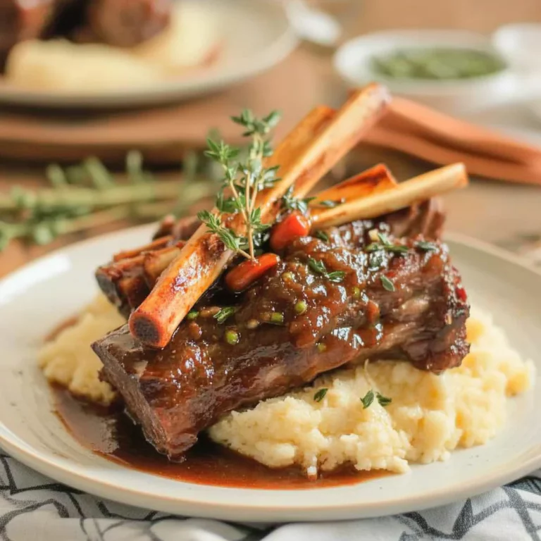 Balsamic Braised Lamb Shanks: A Savory Hug for Your Taste...