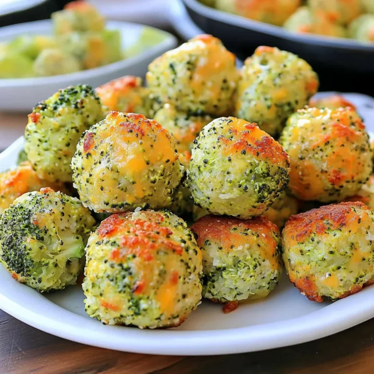 Cheesy Broccoli Balls for the Whole Family: Irresistibly ...