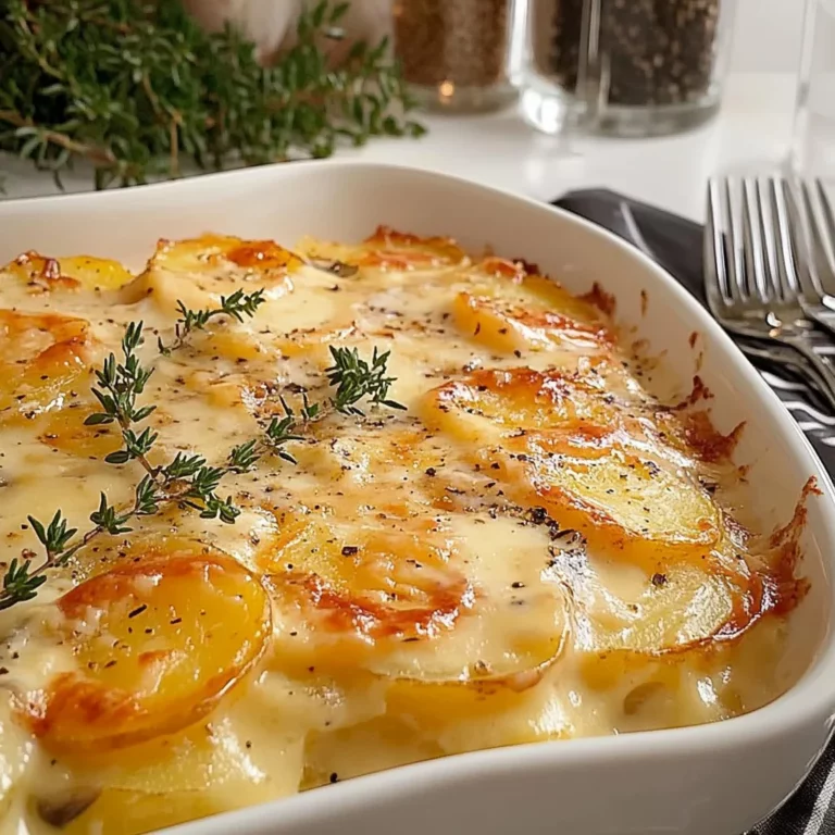 Cheesy Gouda Scalloped Potatoes: Comfort in Every Bite