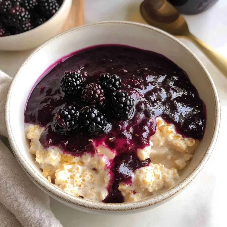 Custard Oats with Mixed Berry Sauce: A Cozy Delight