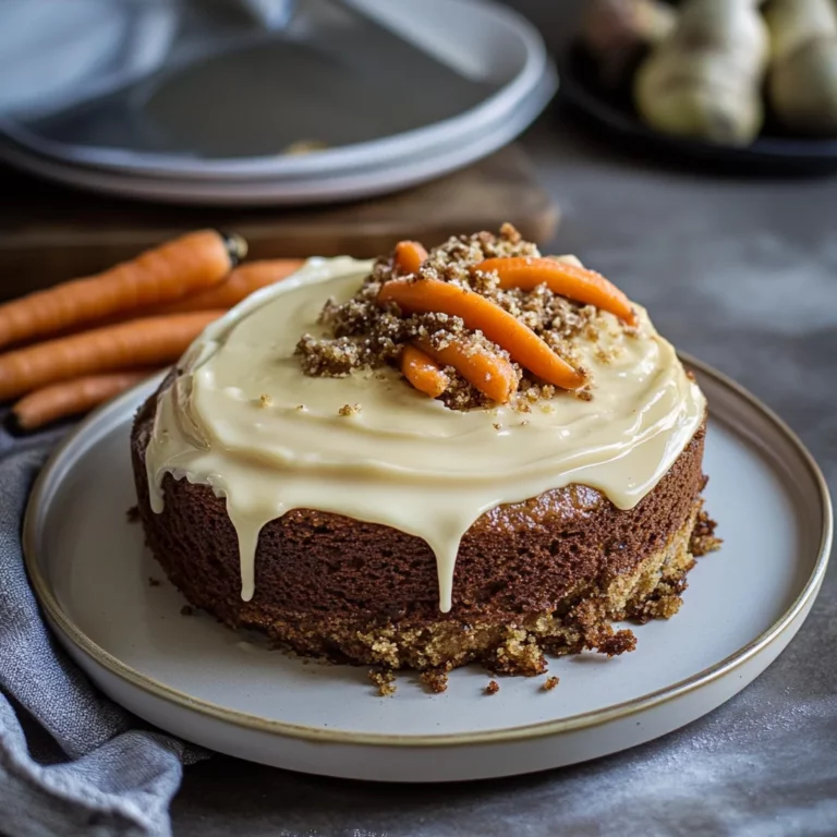 Gluten-Free Carrot Cake: Moist and Flavorful Delight