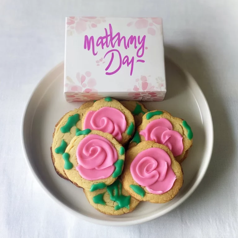 Happy Mother's Day Cookies Special: Sweet & Buttery Delight