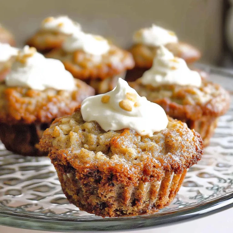Low-Calorie Carrot Cake Muffins: Cozy and Delicious
