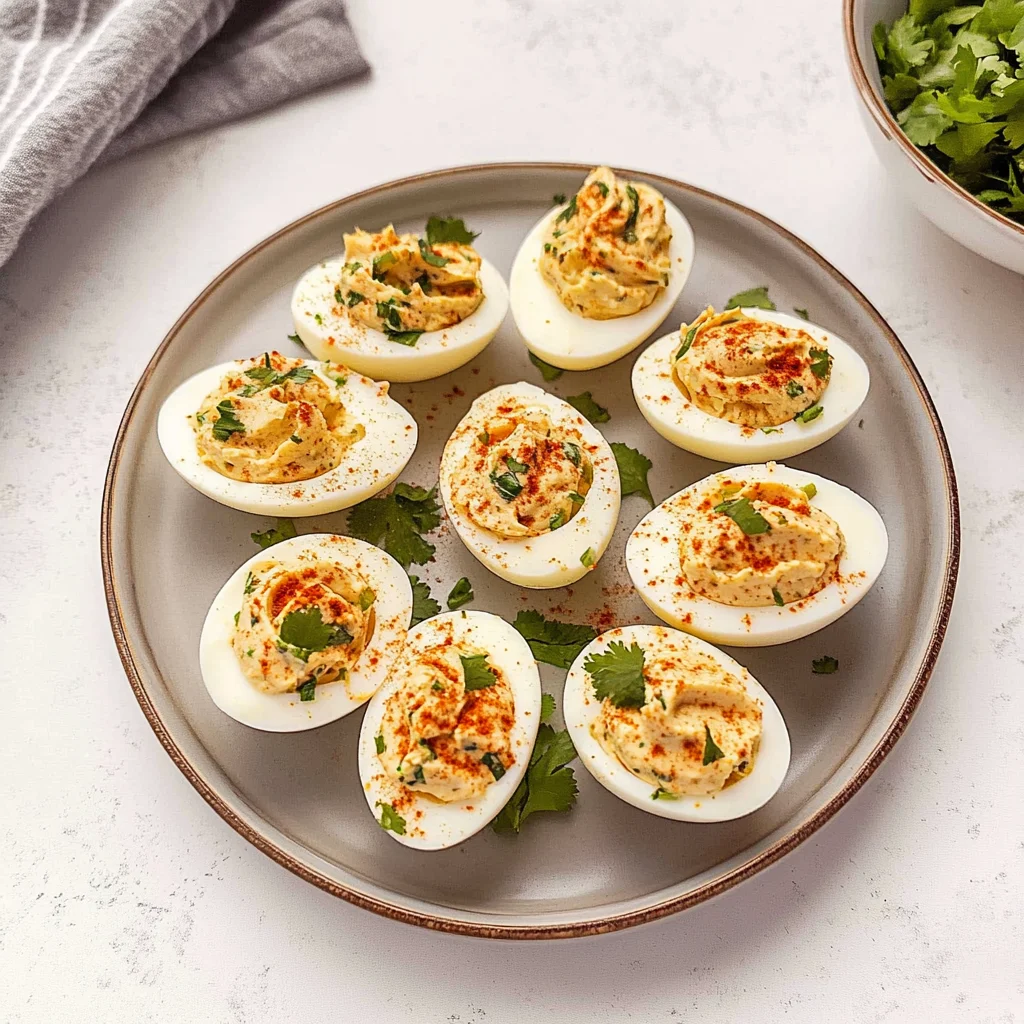 Mexican Deviled Eggs: Creamy Fiesta Flavor Bombs