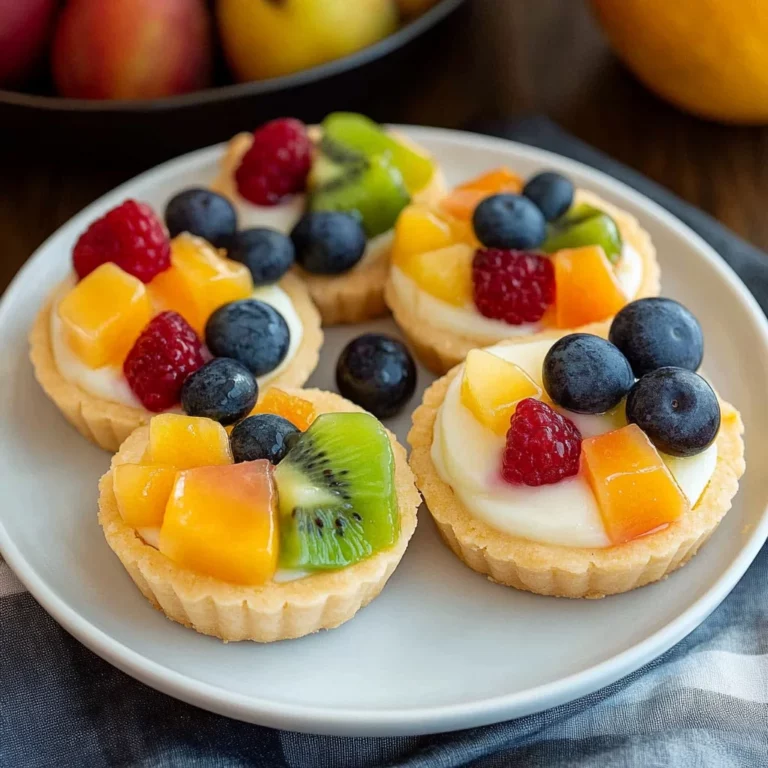 Mini Fruit Tarts: Sweetest Sugar Cookie Delight