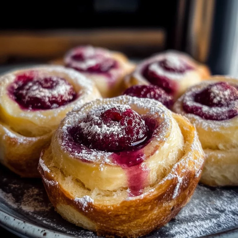 Raspberry Custard Buns: Irresistibly Creamy Treats